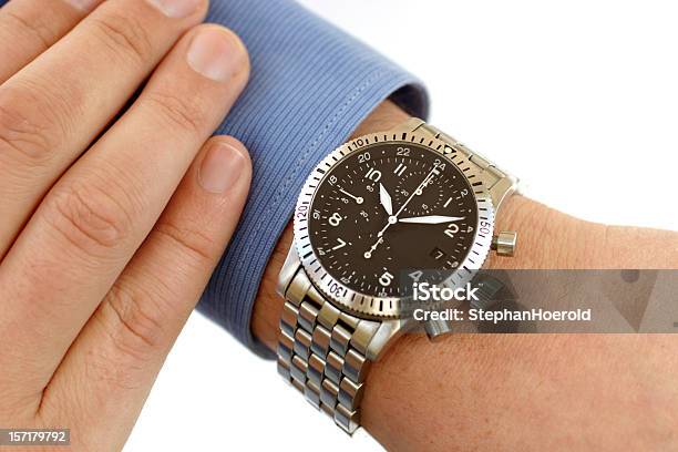 Focus On Wrist Watch As Metaphor For How Time Flies Stock Photo - Download Image Now