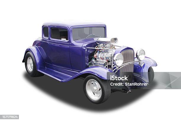 Auto Car 1932 Chevrolet Hot Rod Stock Photo - Download Image Now - Hot Rod Car, White Background, 1930-1939