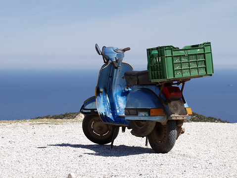 Beautiful shot of a Scooter.....