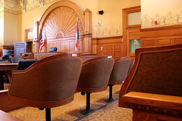 Photo of American Courtroom