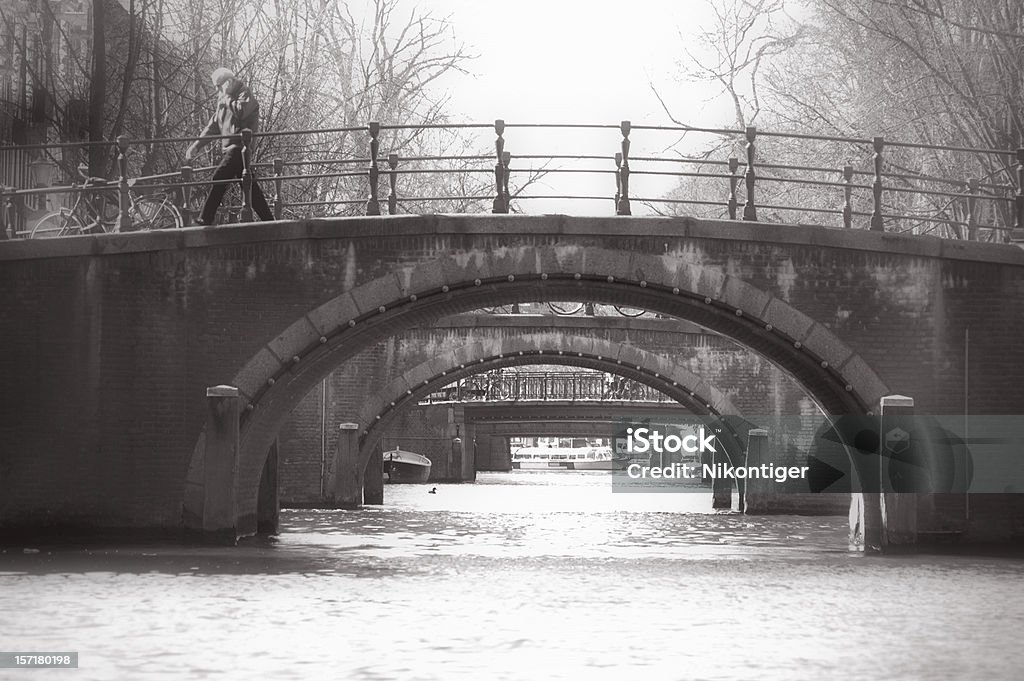 Ponti di Amsterdam - Foto stock royalty-free di Architettura