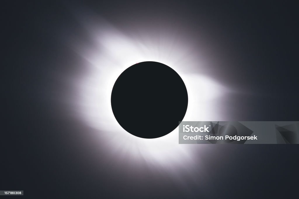 Solar Eclipse - Lizenzfrei Sonnenfinsternis Stock-Foto