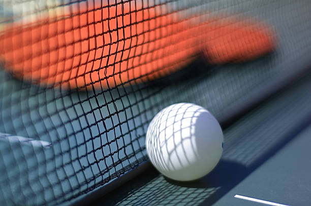 istock Table Tennis Ball and Bats 157180338