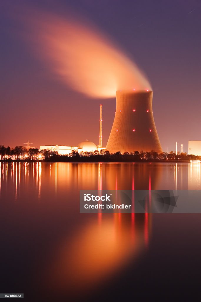 Central de Energia Nuclear - Royalty-free Central de Energia Nuclear Foto de stock