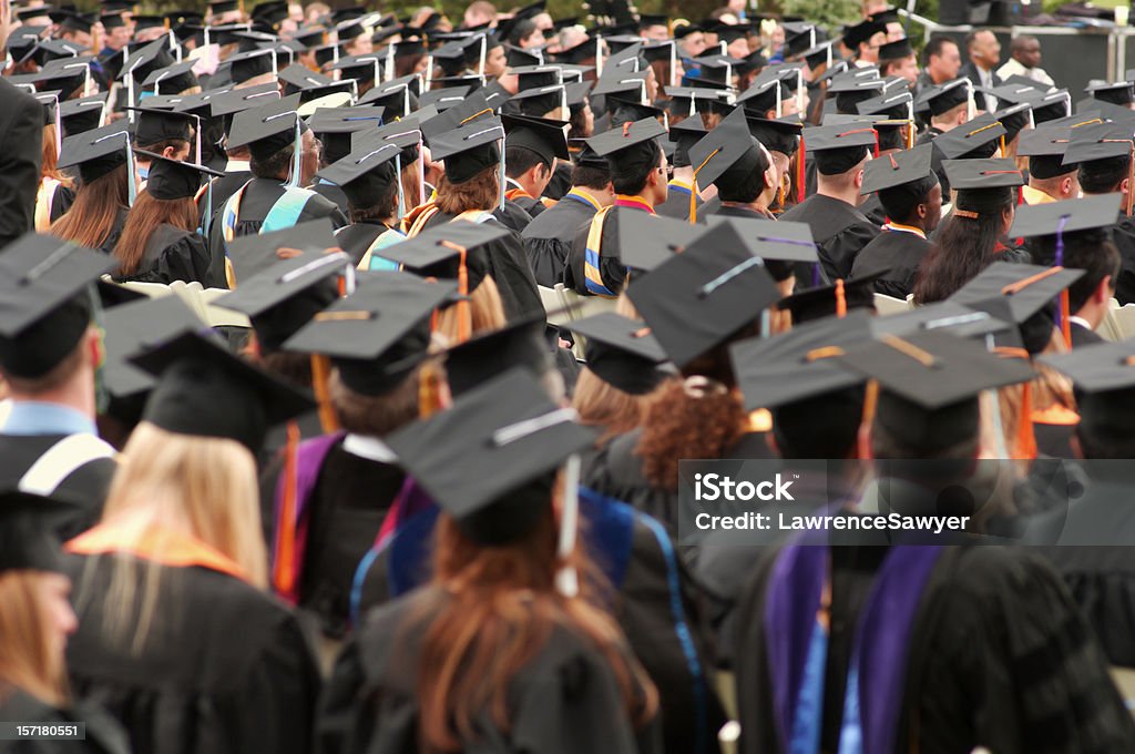 Graduating class  University Stock Photo