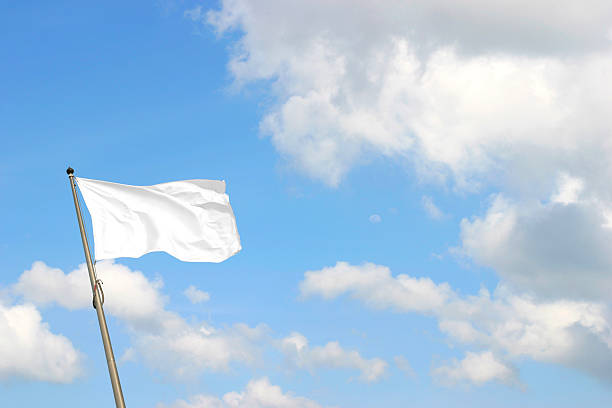 ホワイトの国旗 - フラッグ ストックフォトと画像