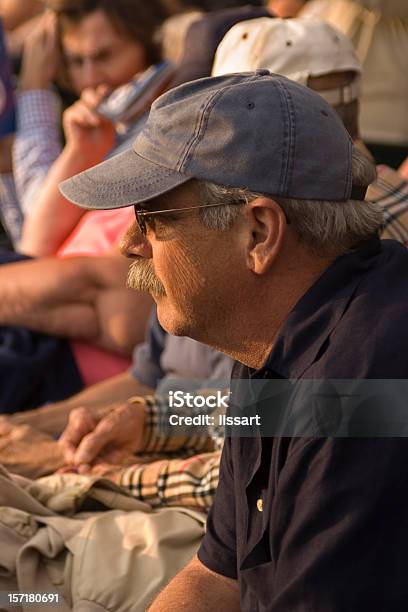 Watching The Game Stock Photo - Download Image Now - Baseball - Sport, Fan - Enthusiast, Spectator