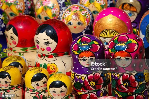 Russian Dolls Ii Stock Photo - Download Image Now - Ukraine, Russia, Souvenir