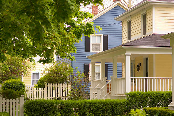 istock Picture perfect houses 157180883