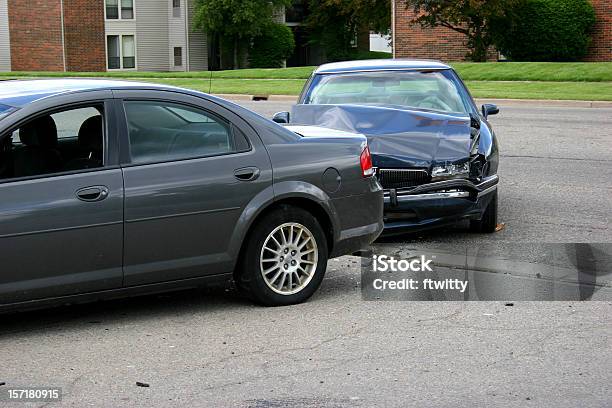 Accident Stock Photo - Download Image Now - Car, Dented, Bumper