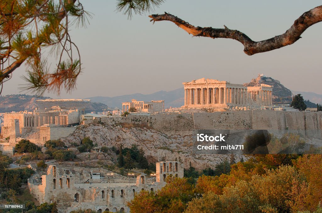 Acrópolis II - Foto de stock de Atenas - Grecia libre de derechos