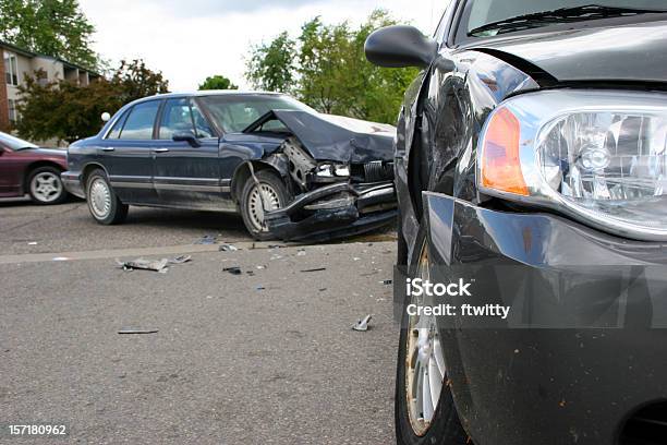 Accident Stock Photo - Download Image Now - Car Accident, Crash, Road Intersection
