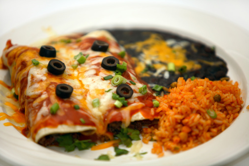 Enchilada plate.