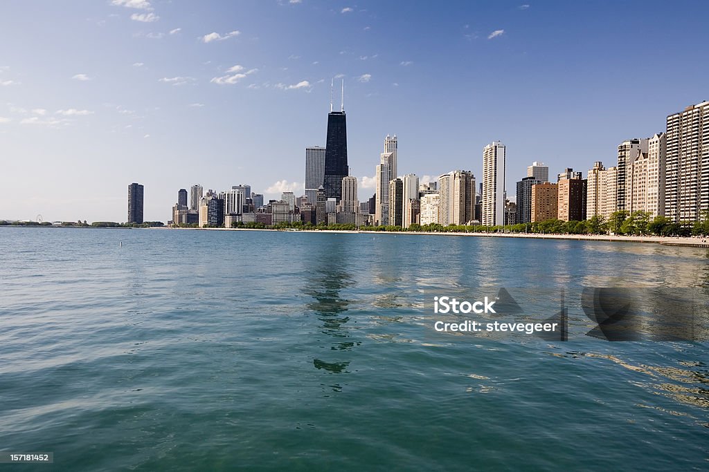 Vue panoramique de Chicago depuis le lac - Photo de Chicago - Illinois libre de droits
