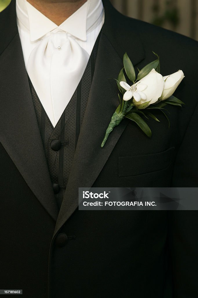 Corsage A tux - Foto stock royalty-free di Abbigliamento