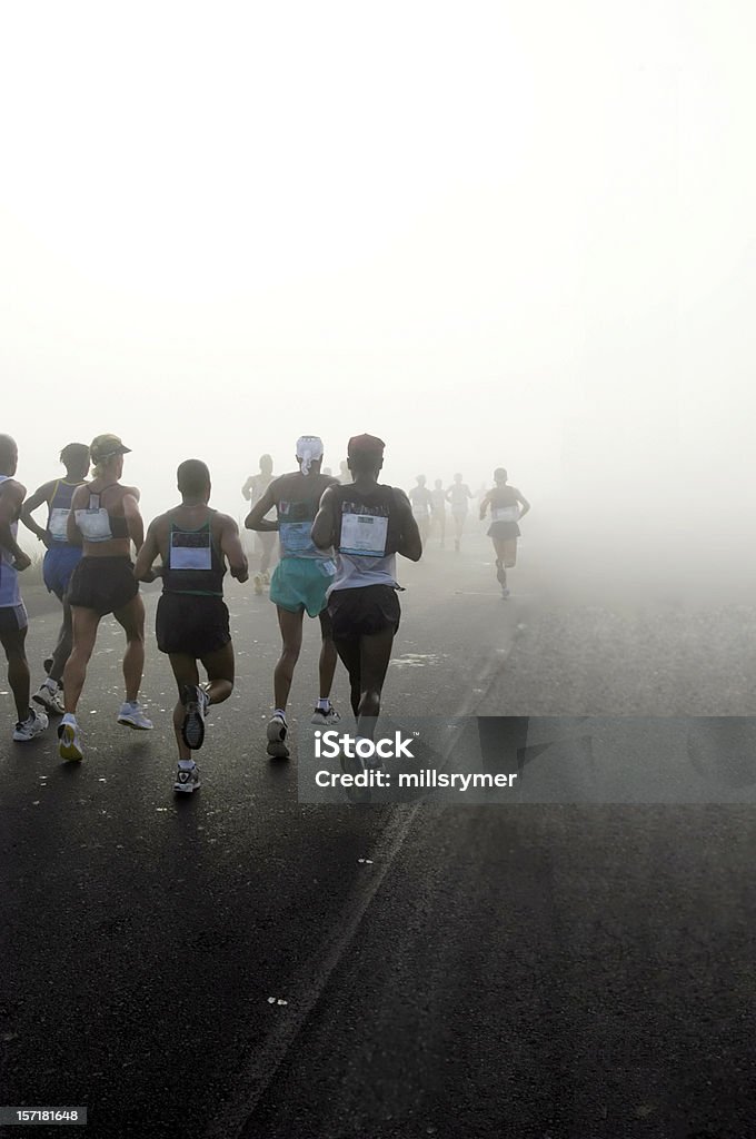 Correr é uma conta de jogo - Royalty-free Maratona Foto de stock