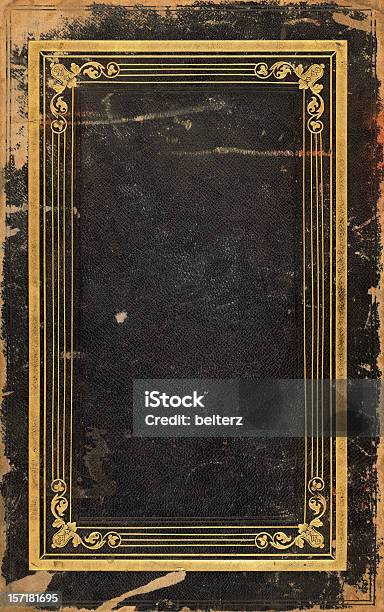 Cuadros De Oro Cubierta De Libro Foto de stock y más banco de imágenes de Cubierta de libro - Cubierta de libro, Libro, Anticuado