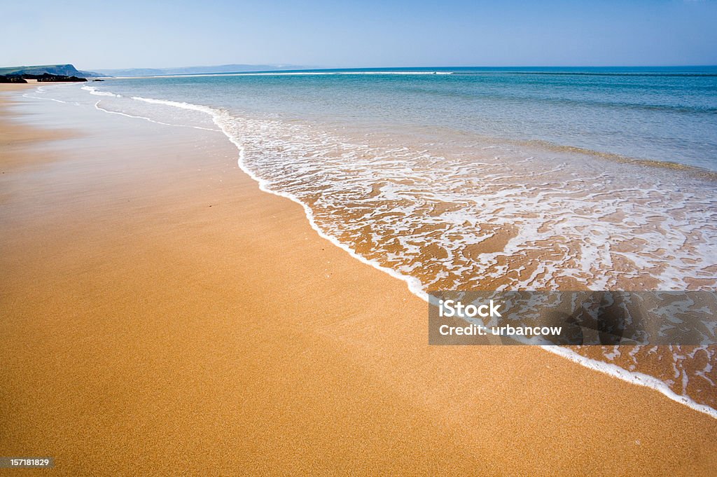 пляж - Стоковые фото Буд - Cornwall - England роялти-фри