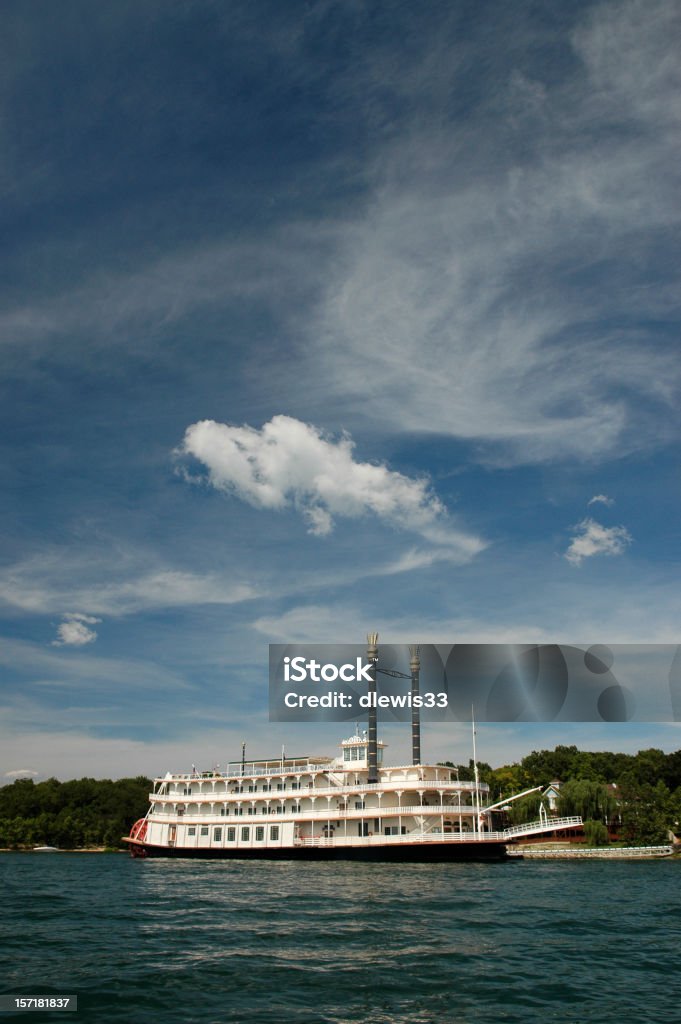 Paddlewheel - Foto stock royalty-free di Fiume Mississippi