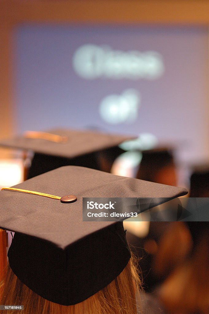 Abschlussfeier - Lizenzfrei Akademischer Abschluss Stock-Foto