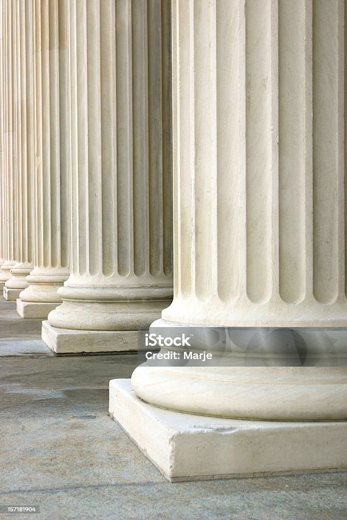 As colunas - Royalty-free Caraterística Arquitetural Foto de stock
