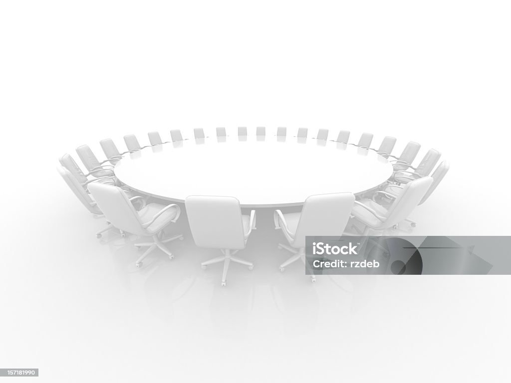 인명별 회의 탁자 - 로열티 프리 곡선 스톡 사진