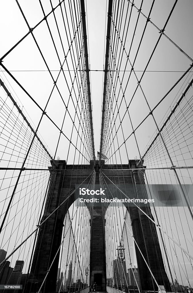 Most Brooklyn - Zbiór zdjęć royalty-free (Nowy Jork)