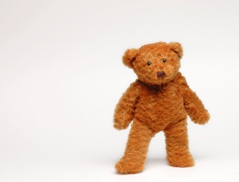 Lone Teddy Bear standing there just looking for someone to give him a hug! Need photos of animals? Please see these... 