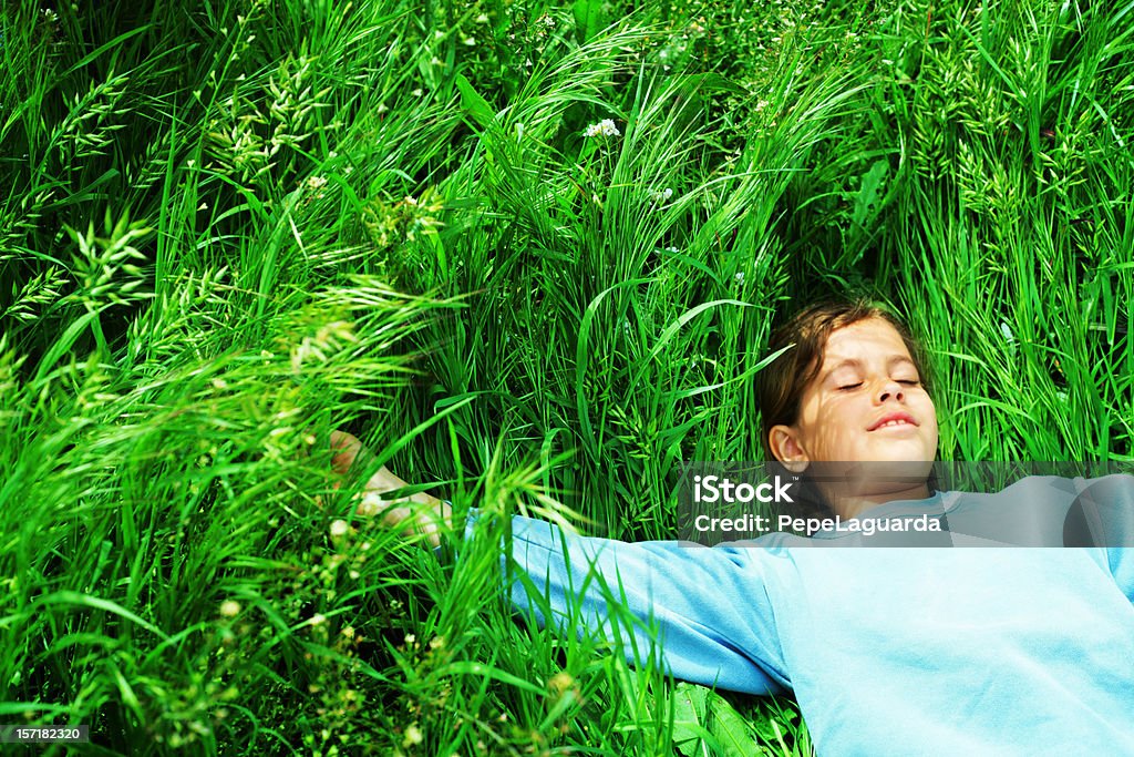 "Entspannen Sie" - Lizenzfrei Gras Stock-Foto