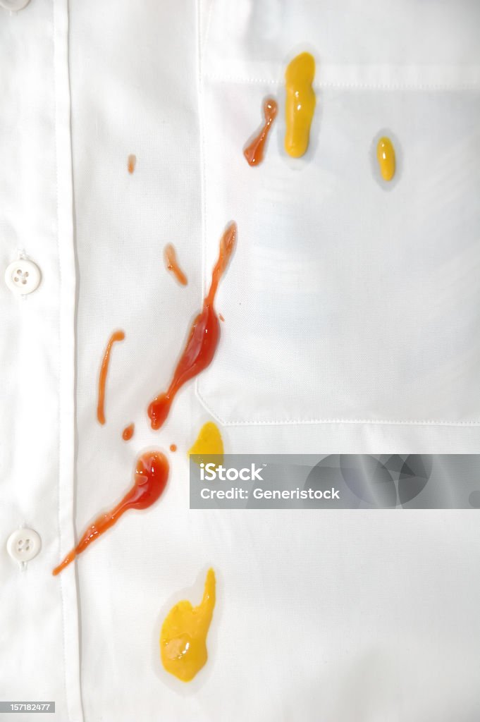 Disordinato eater - Foto stock royalty-free di Macchiato