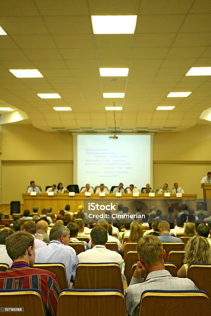 Vídeo para conferencias - Foto de stock de Asiento libre de derechos