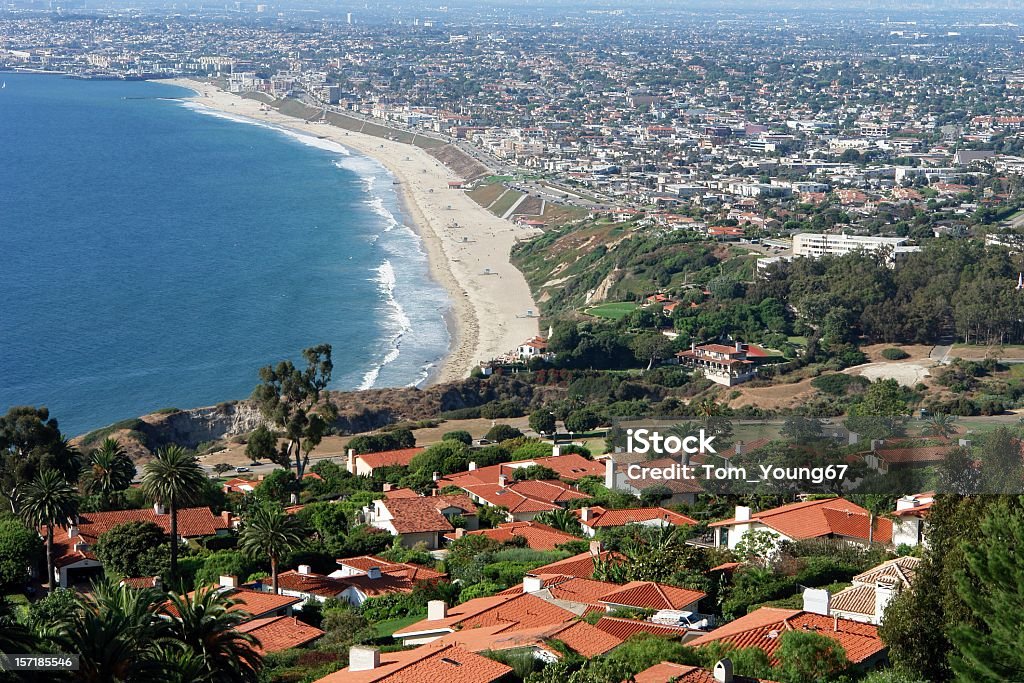 Bela Baía Costa de Califórnia do Sul - Royalty-free Cidade de Los Angeles Foto de stock
