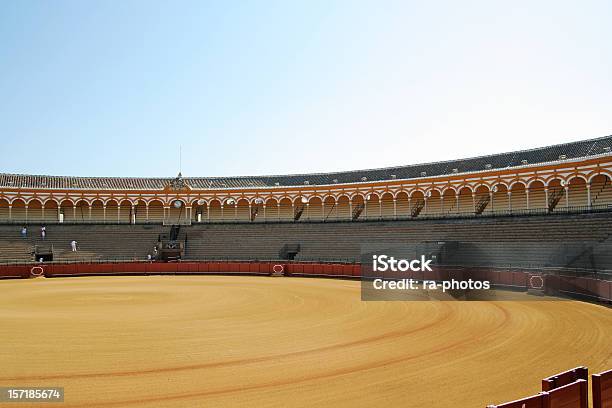 Stierkampfarena Arena Sevilla Stockfoto und mehr Bilder von Stierkampf - Stierkampf, Stadion, Andalusien