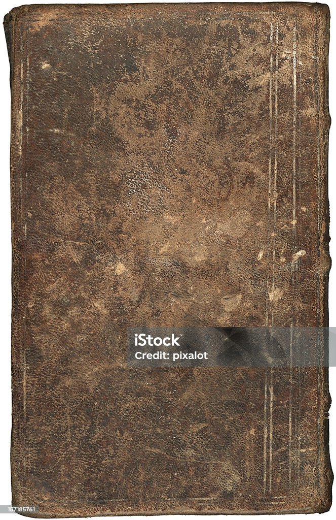 Capa de livro de couro Vintage () passadas - Royalty-free Couro Foto de stock