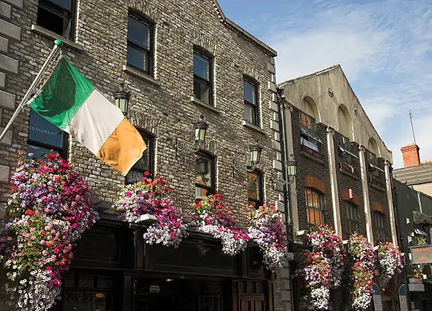 A pub in the famous Temple Bar area of Dublin. 