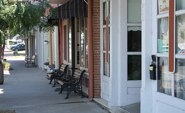 istock Old Town Main Street 157186013