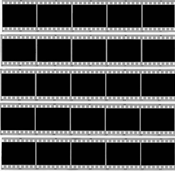 Film Strip - Contact Sheet 4  contact sheet stock pictures, royalty-free photos & images