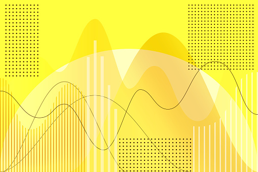 data, template, abstract yellow background, concepts of finance, analysis, schedule, market, diagram, analytics. Modern concept for presentation, background for your interface, advertising, text