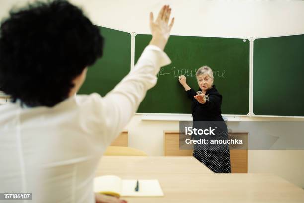 Lezione Di Lingua Francese - Fotografie stock e altre immagini di Cultura francese - Cultura francese, Insegnante, Insegnare