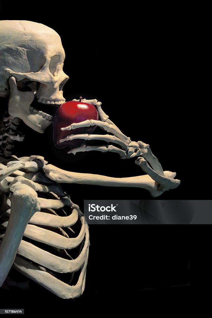 apple einen Tag - Lizenzfrei Anatomie Stock-Foto