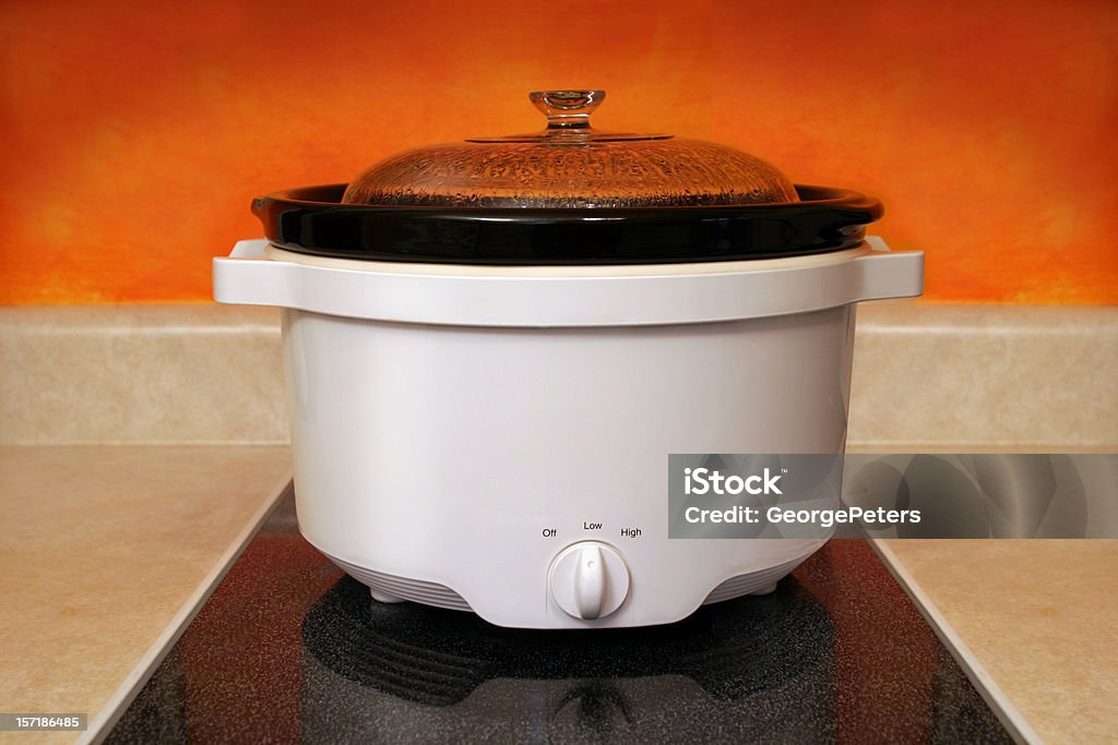 Crock Pot Cooking Stock Photo - Download Image Now - Crock Pot