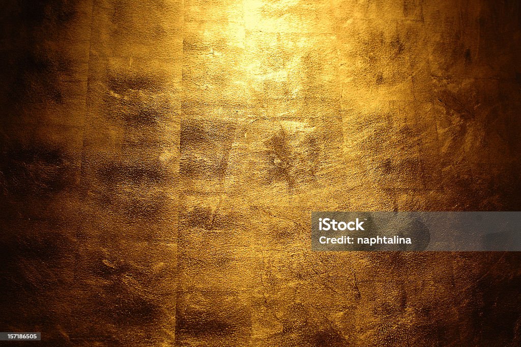 Oro de pared - Foto de stock de Oro - Metal libre de derechos