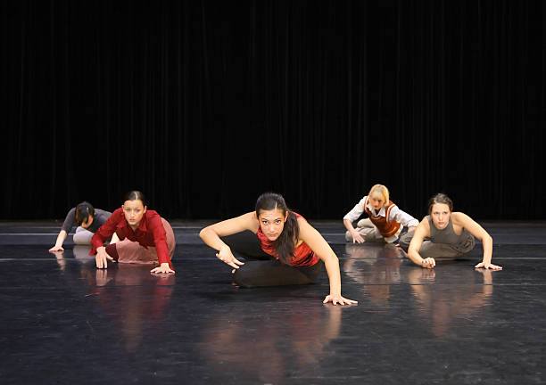 Performance Contemporary dance. contemporary dance stock pictures, royalty-free photos & images