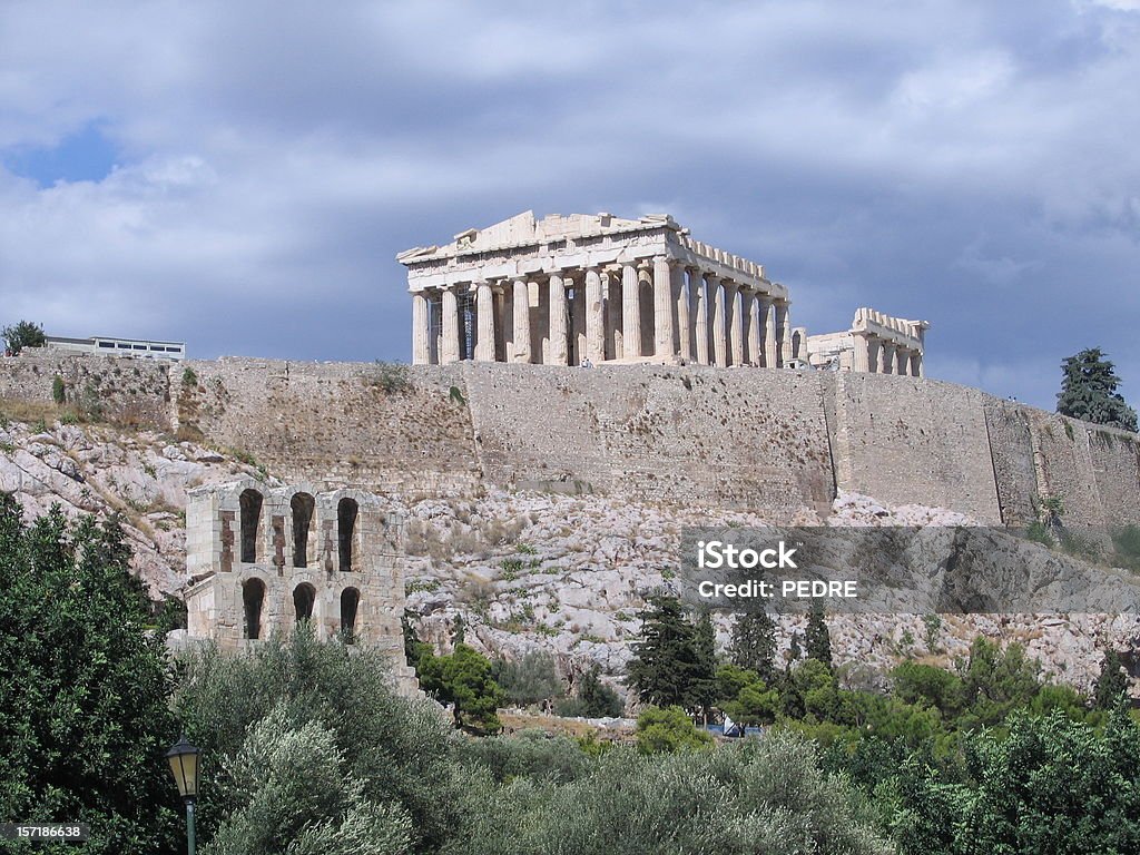 Acropolis  Ancient Stock Photo