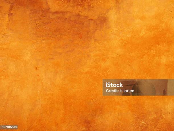Orange Foto de stock y más banco de imágenes de Con textura - Con textura, Naranja - Color, Pintura de acuarela