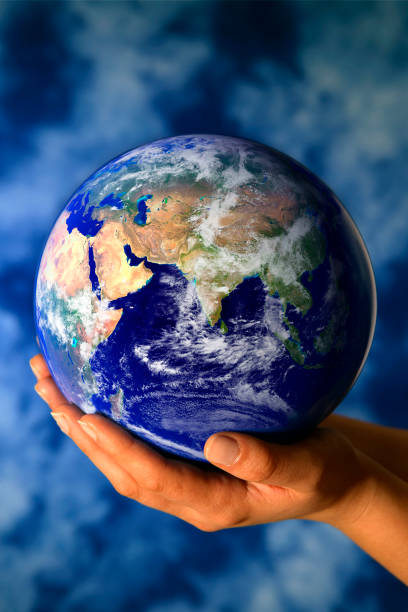 istock Earth in my hands - Asia 157186827