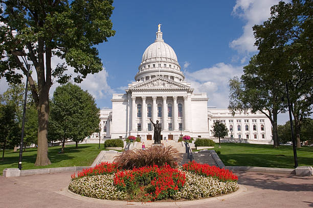Wisconsin State Capitol  wisconsin state capitol photos stock pictures, royalty-free photos & images