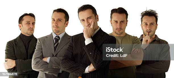 One Man Company Stock Photo - Download Image Now - Multiple Image, Individuality, Businessman