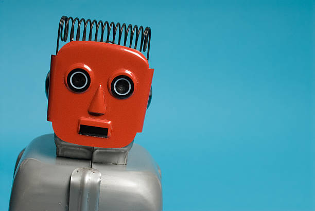 istock Portrait of a Robot 157187000