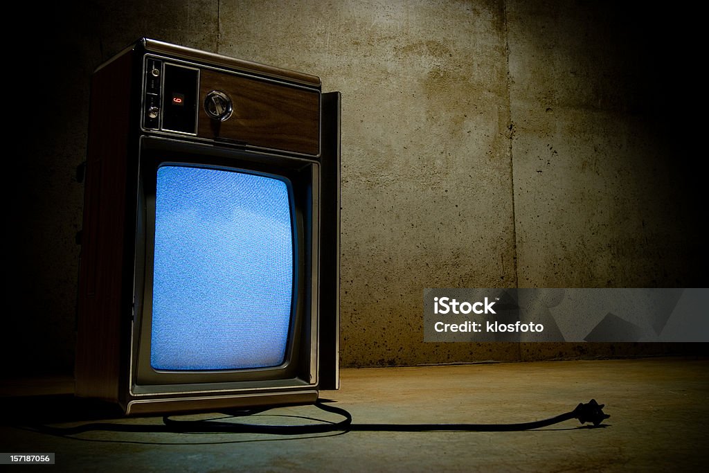 Desligue-a - Royalty-free Televisor Foto de stock